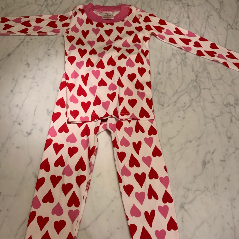 Mini Boden Heart Pajamas-New